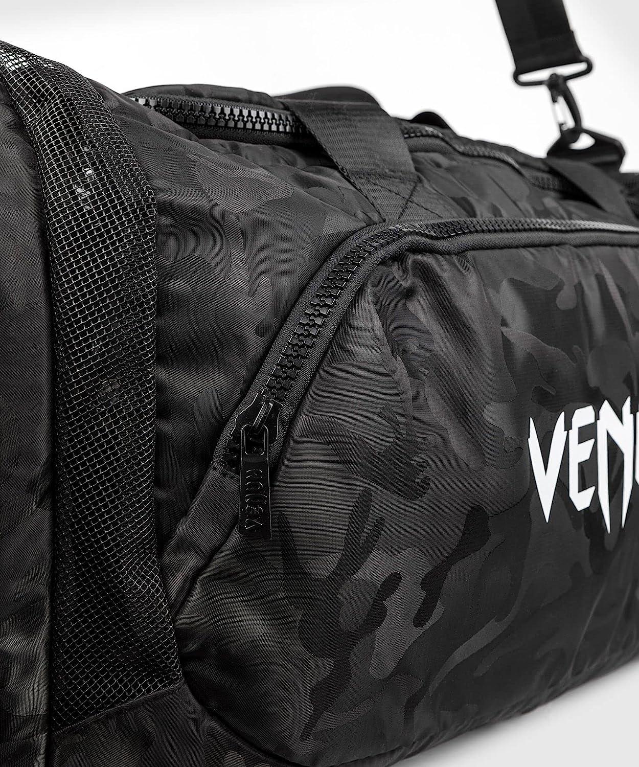 Sac de sport Venum Trainer Lite - Noir/Camouflage - Boutique des Arts Martiaux et Sports de Combat