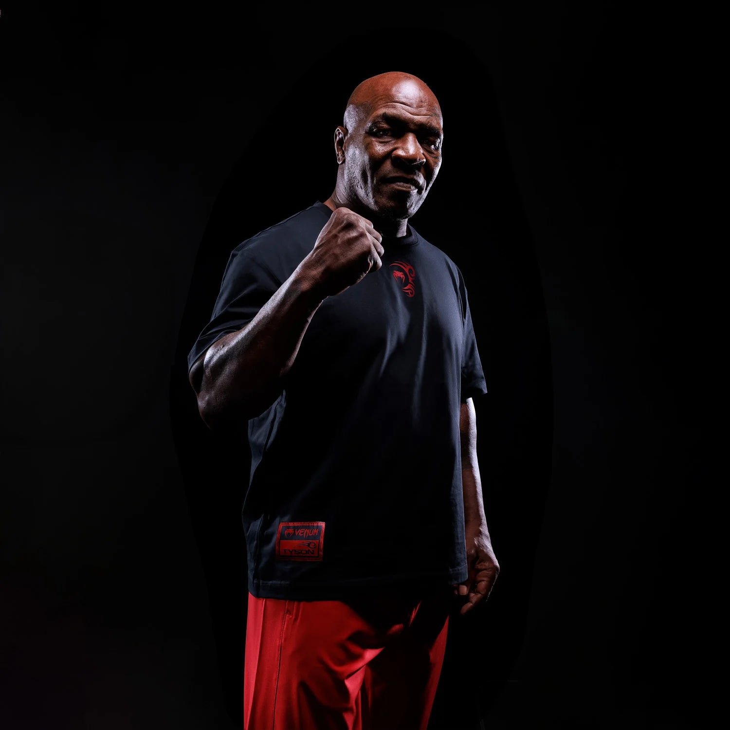 T-shirt Venum x Mike Tyson Tiger Noir