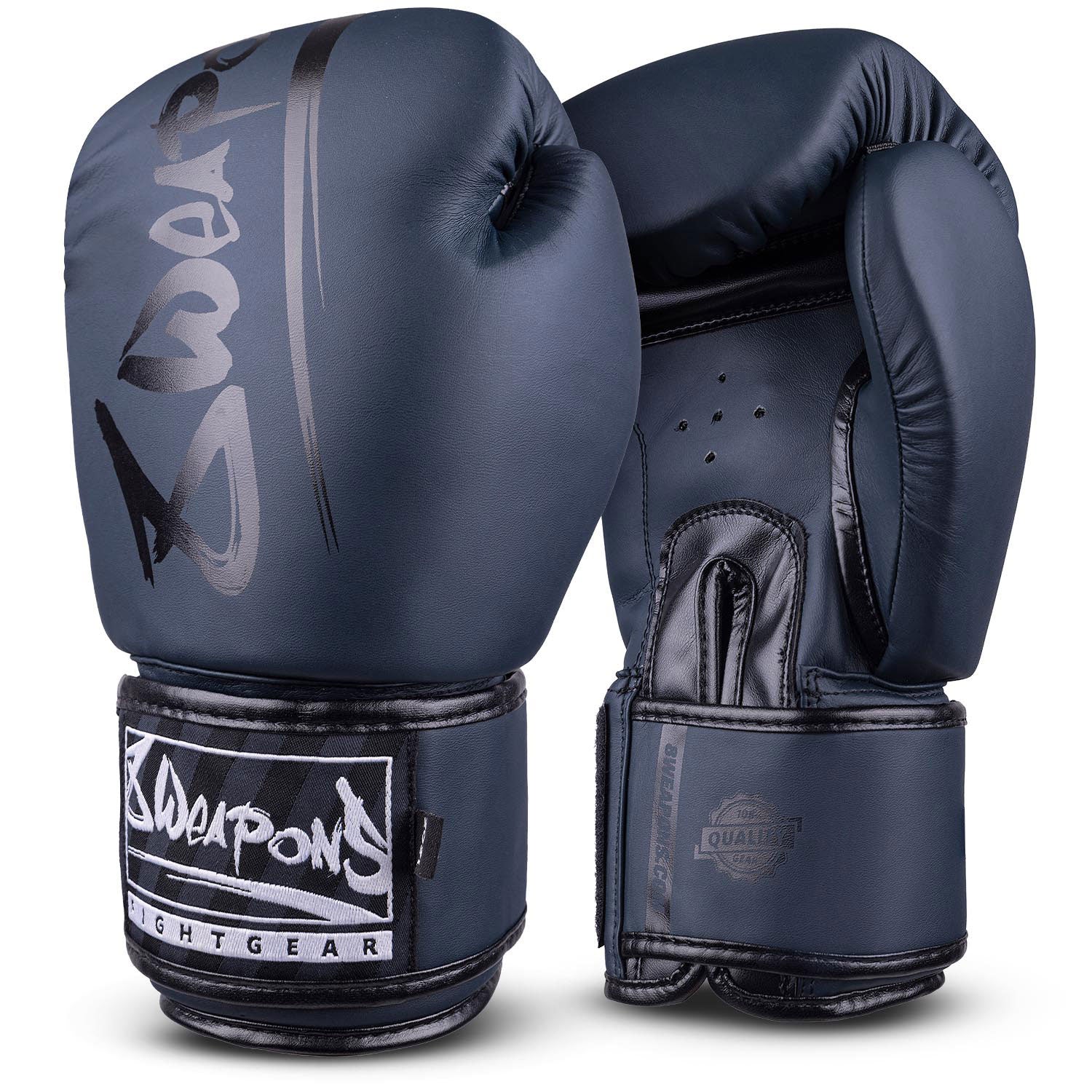 Gants de boxe - 8 WEAPONS - Unlimited 2.0 - Bleu marine/Noir
