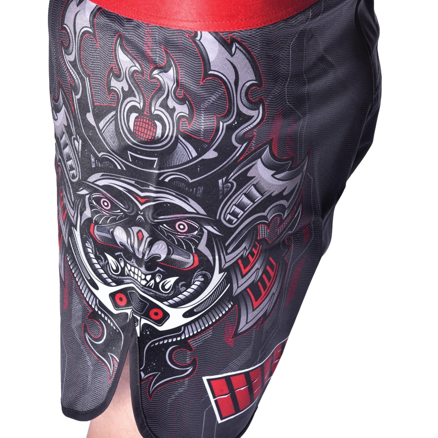 Fightshort - 8 WEAPONS - Samurai 2.0 - Noir/Rouge