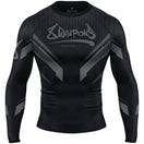 Rashguard Manches longues - 8 WEAPONS - Shift - Noir/Noir