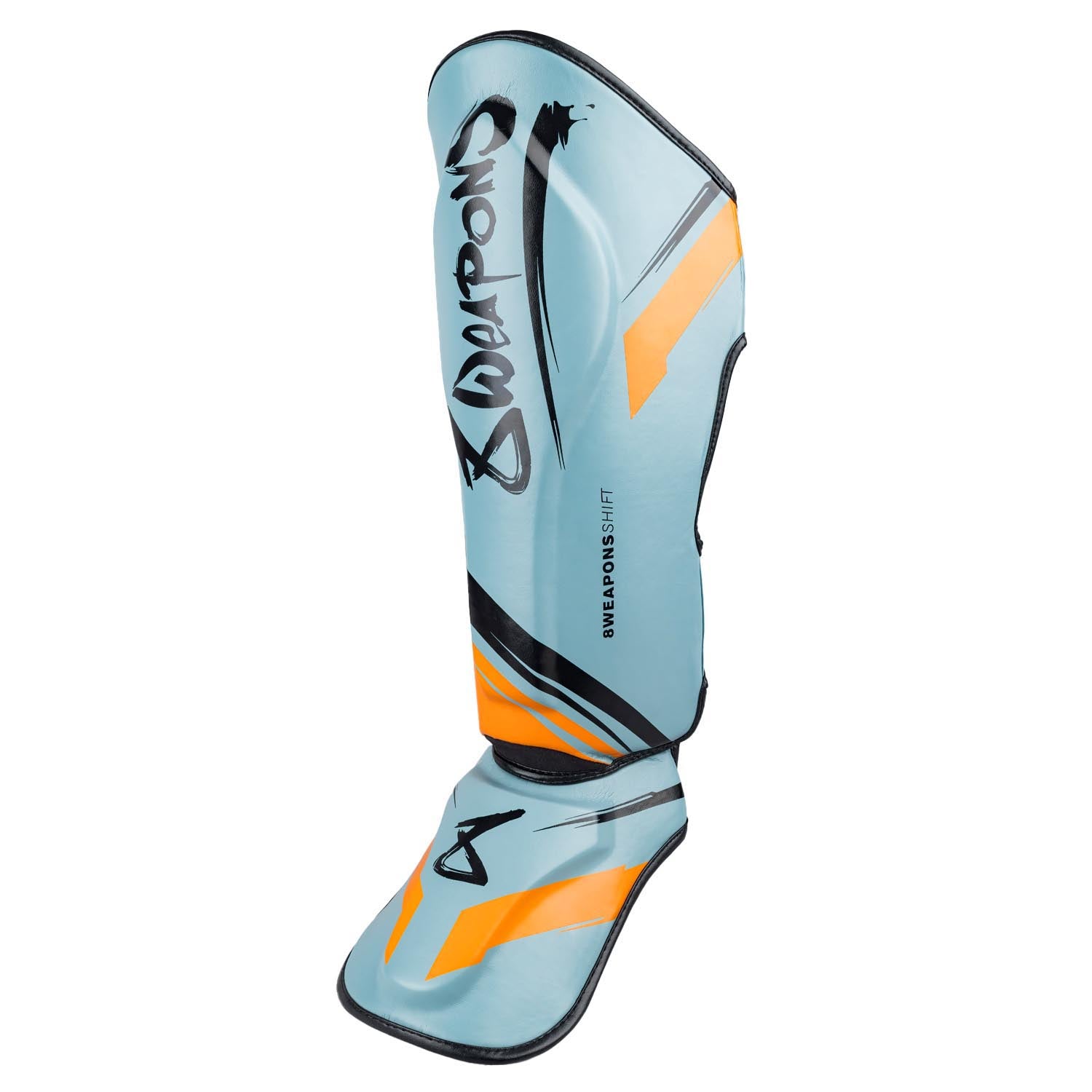 Protège-tibias - 8 WEAPONS - Shift - Gris glacé/orange