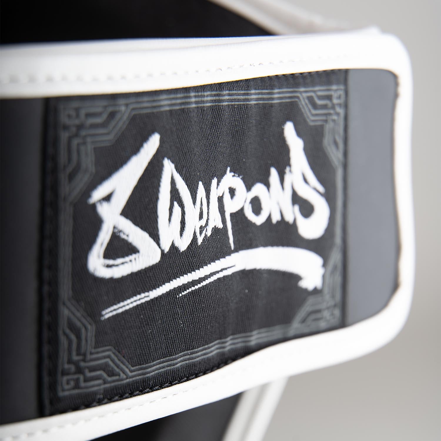 Protèges-tibias - 8 WEAPONS - Sak Yant Big Tiger - Noir/Noir