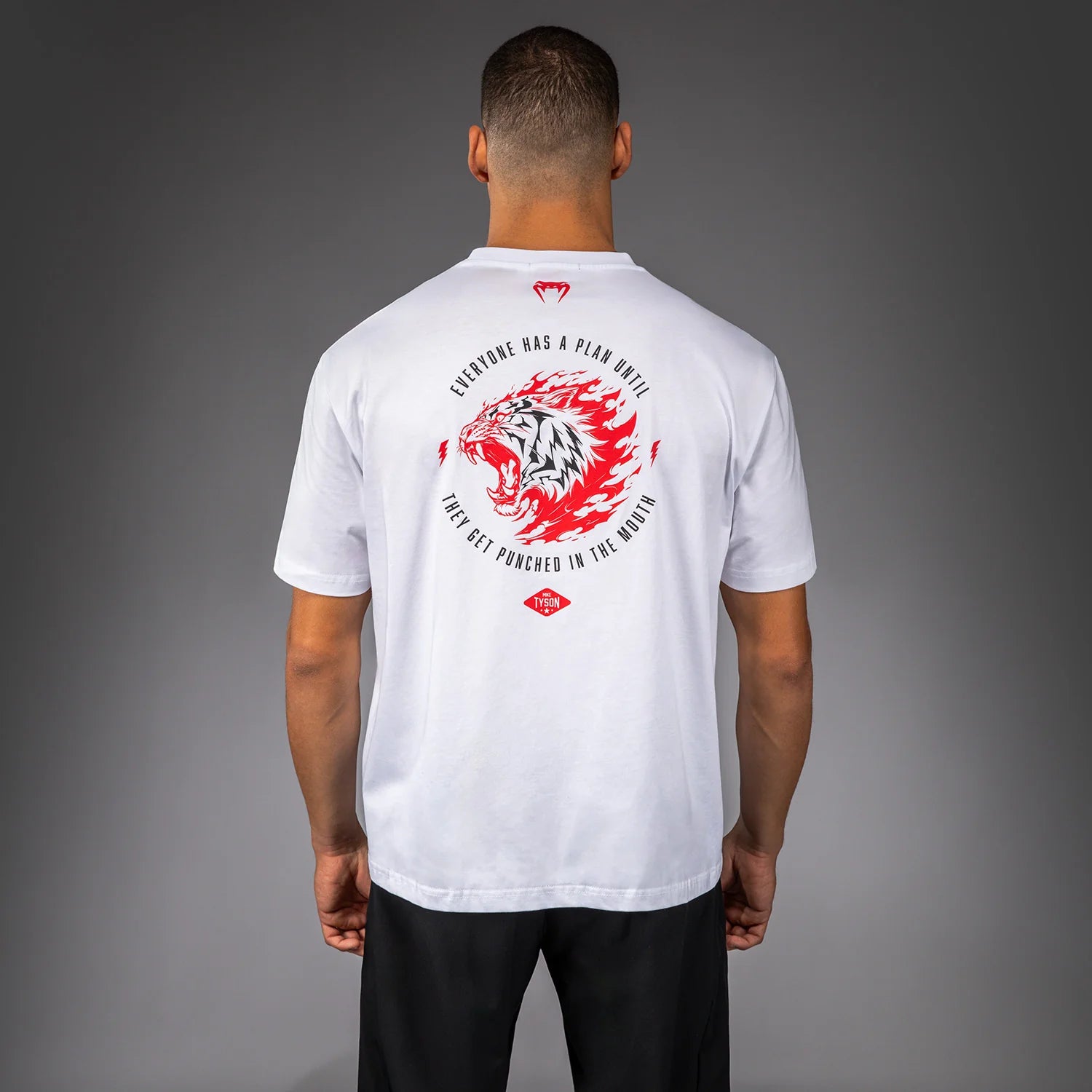 T-shirt Venum x Mike Tyson Tiger Blanc