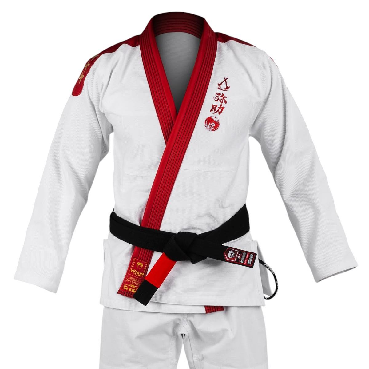Kimono BJJ Venum x Assassin’s Creed Shadows Blanc/Rouge