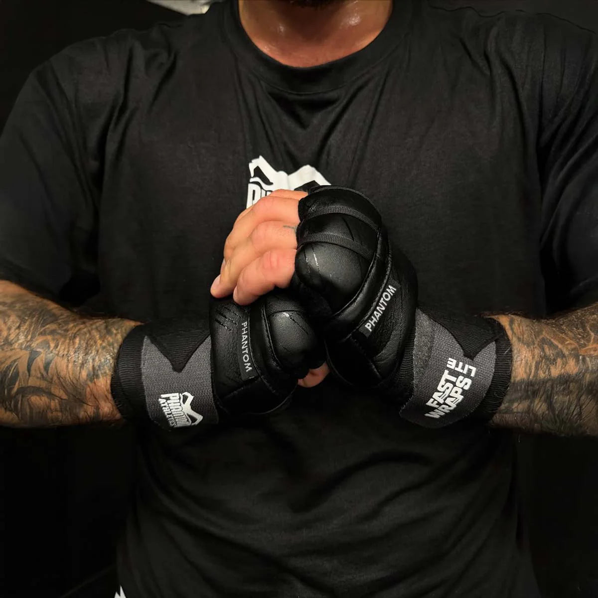Bandages de boxe Fastwraps Lite - Phantom Athletics - Noir