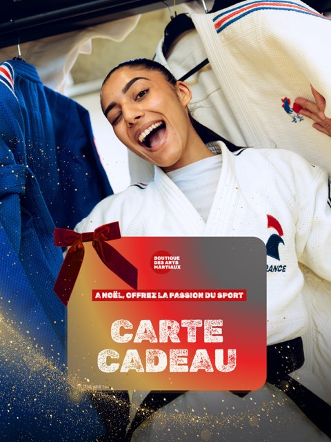 Carte cadeau Boutique des Arts Martiaux, à partir de 20 €