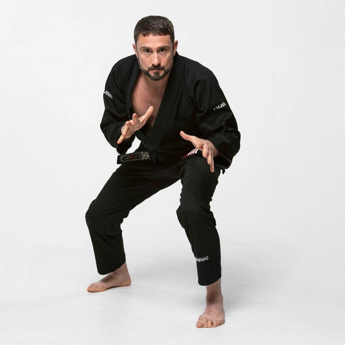 Brazilian Jiu Jitsu Gi Shaka 2.4 FUJIMAE Noir