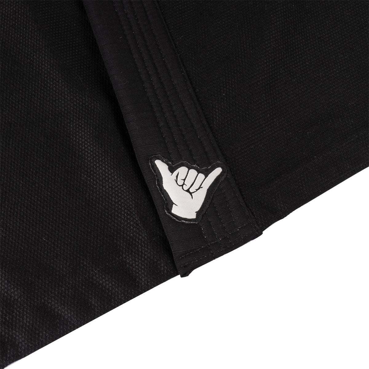 Brazilian JJB Gi FUJIMAE Shaka 2.4 Noir détail