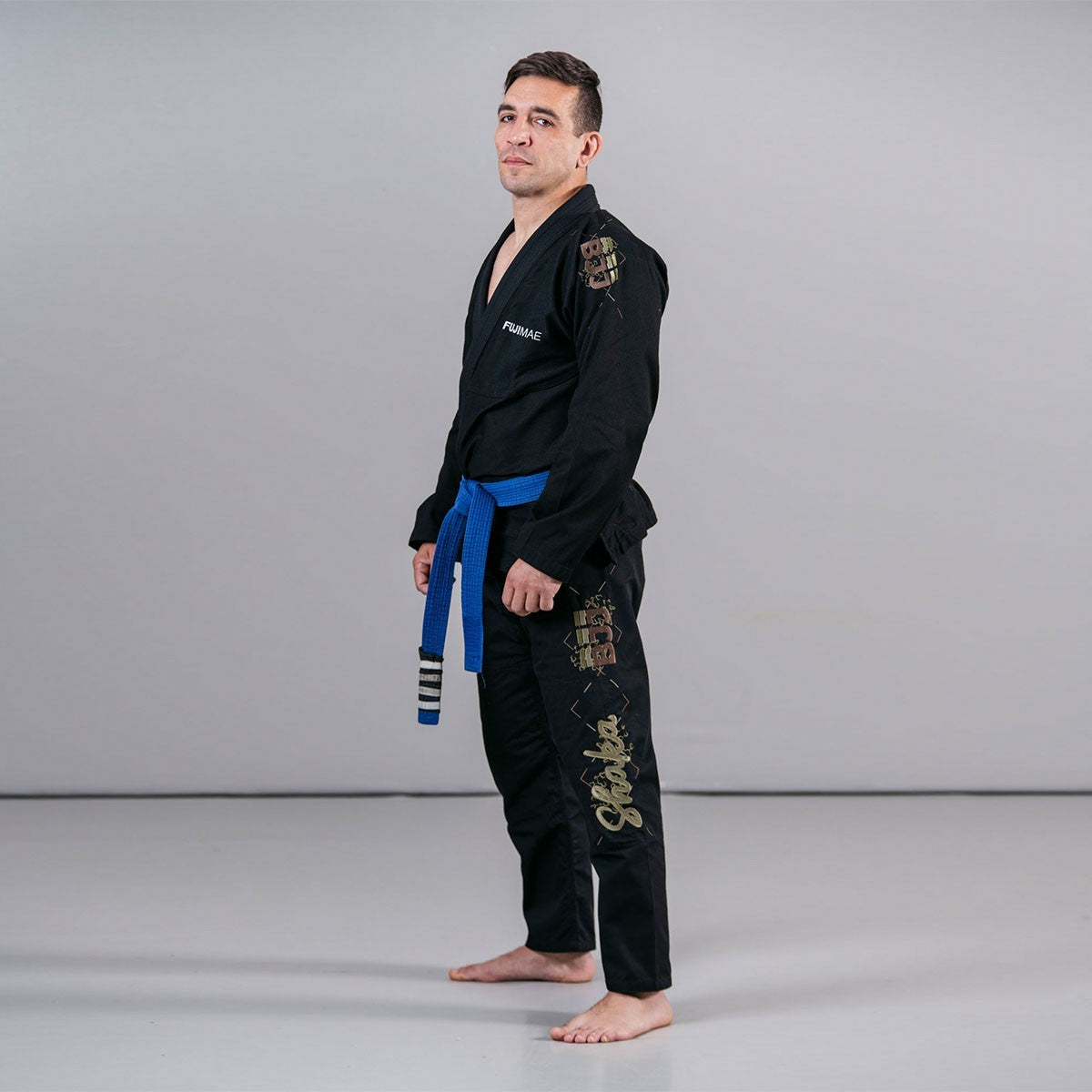 Brazilian Jiu Jitsu Gi Fuji Mae Shaka 2.0 - Noir/Khaki/Marron