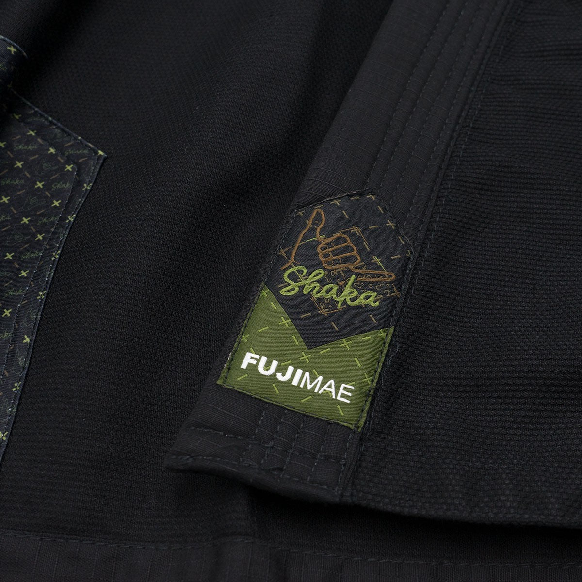 Brazilian Jiu Jitsu Gi Fuji Mae Shaka 2.0 - Noir/Khaki/Marron