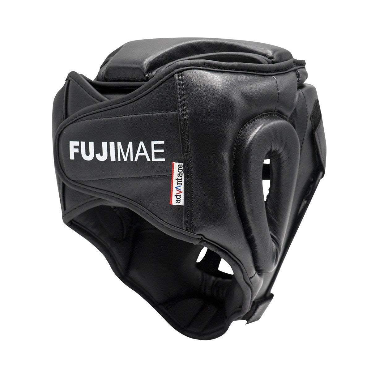 Casque FUJIMAE Advantage Flexskin Noir avec grille amovible - vue de dos