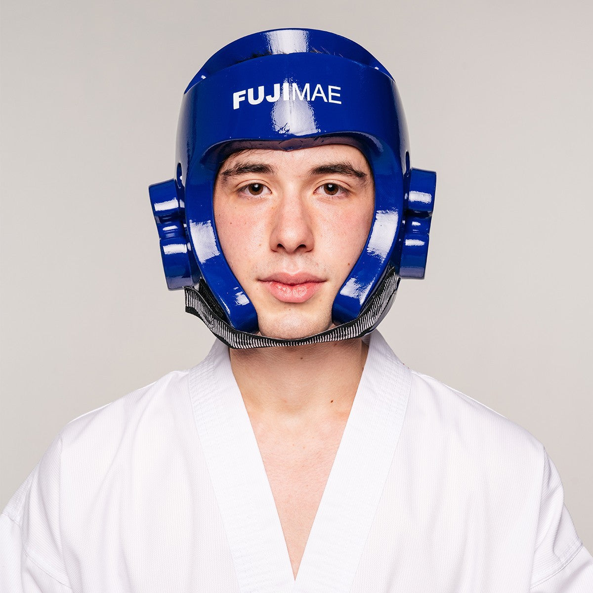 Casque de Taekwondo et Karate FUJIMAE Hyperfoam blue