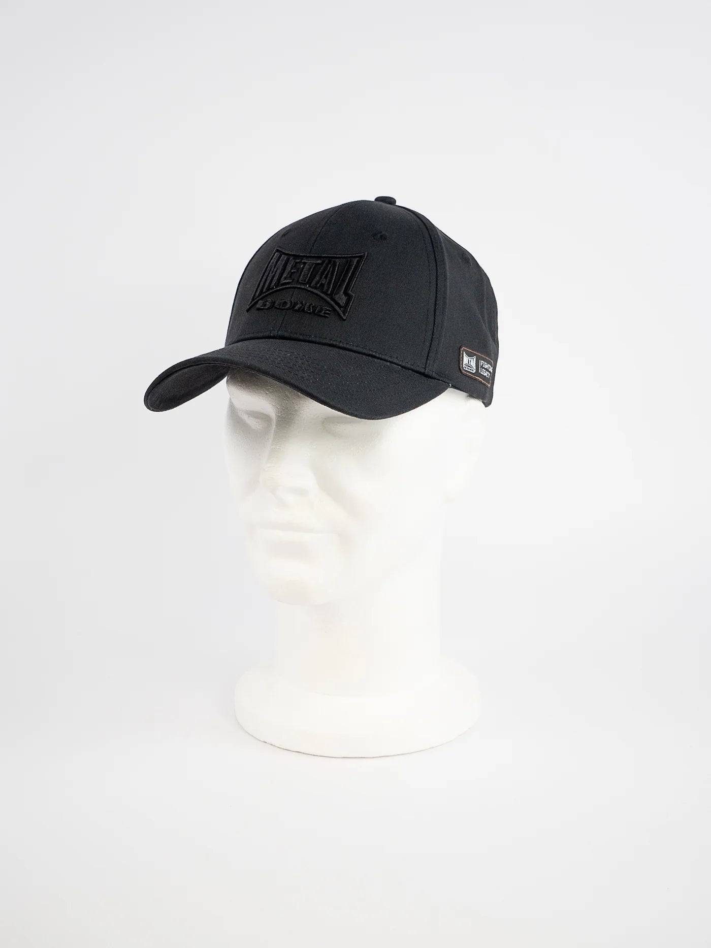 Casquette Metal Boxe Broderie 3D - Noir
