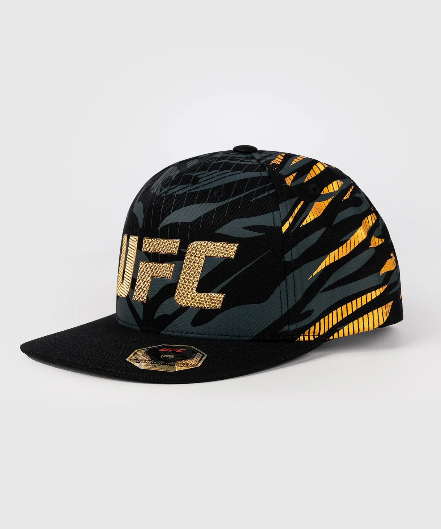 Casquette Sport UFC Fusion by Venum Authentic Fight Night - Champion Noir/Or