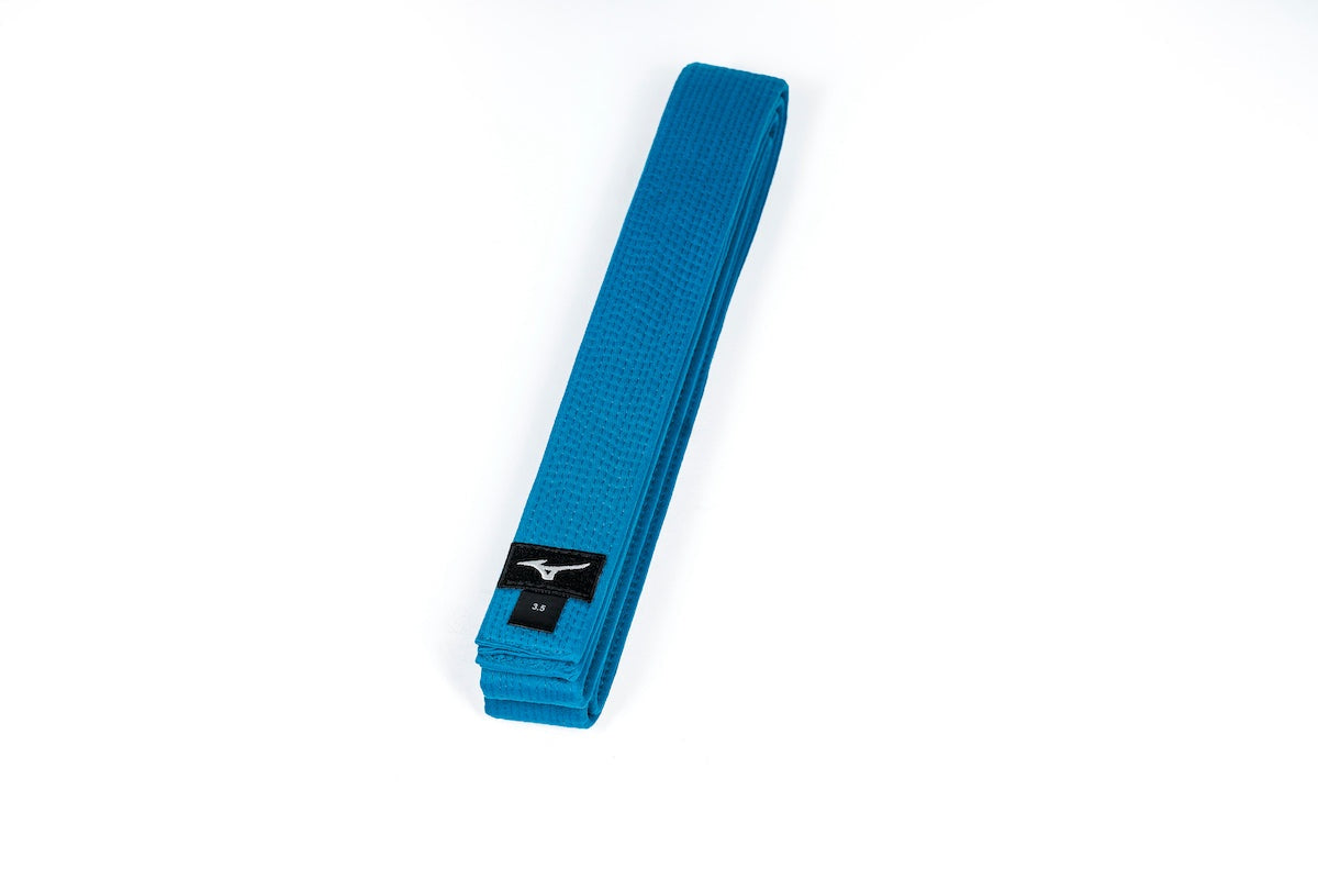 Ceinture Obi Pkt Arts Martiaux Mizuno bleu