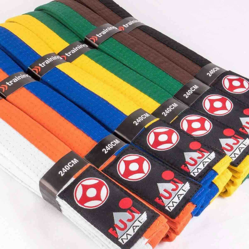 Ceinture officielle Kyokushinkai bicolore FUJIMAE