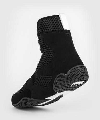 Chaussures de boxe Venum Contender - Noir/Blanc - Boutique des Arts Martiaux et Sports de Combat