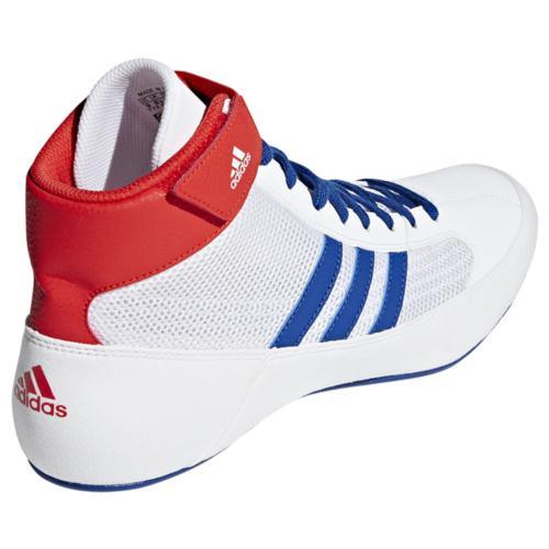 Chaussures de lutte Adidas HVC Enfant - Bleu/Blanc/Rouge