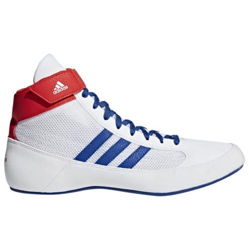 Chaussures de lutte Adidas HVC Enfant - Bleu/Blanc/Rouge