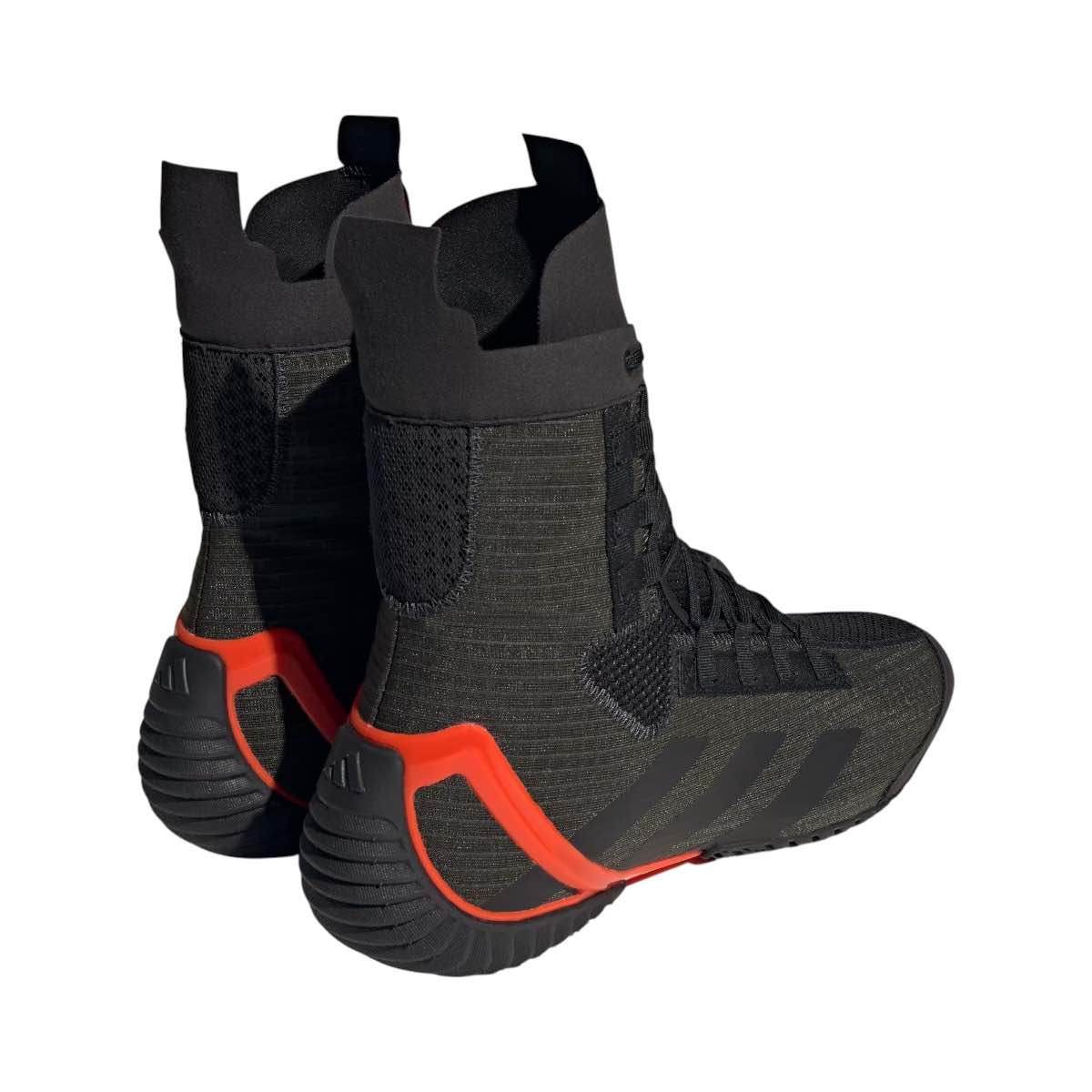 Chaussures de Boxe Adidas Speedex 23 Noir Kaki / Rouge