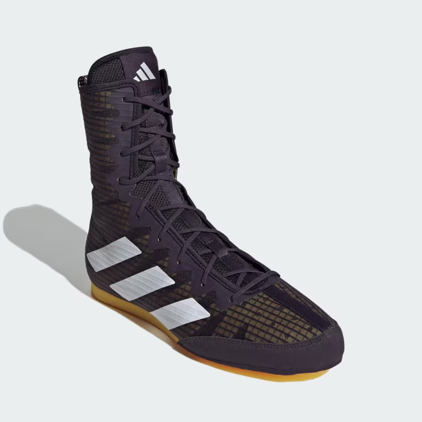 Chaussures de Boxe Anglaise Adidas Box Hog 4 - Aurora Black Cloud White Spark