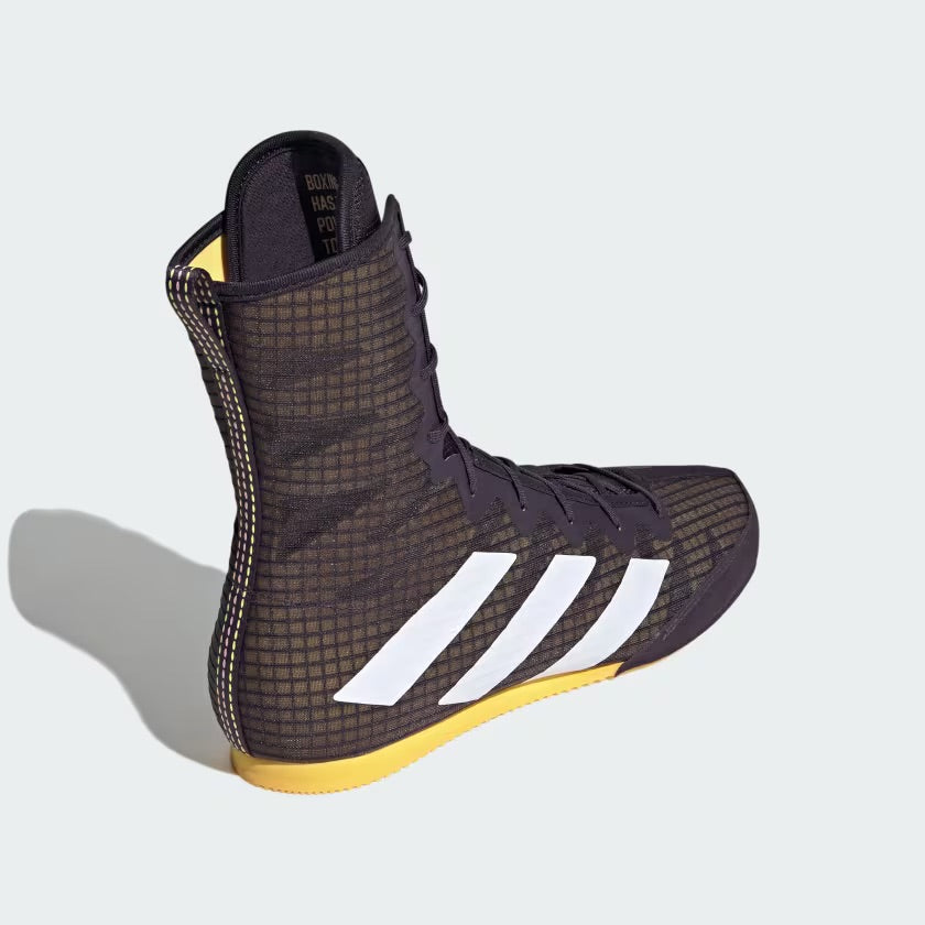 Chaussures de Boxe Anglaise Adidas Box Hog 4 - Aurora Black Cloud White Spark