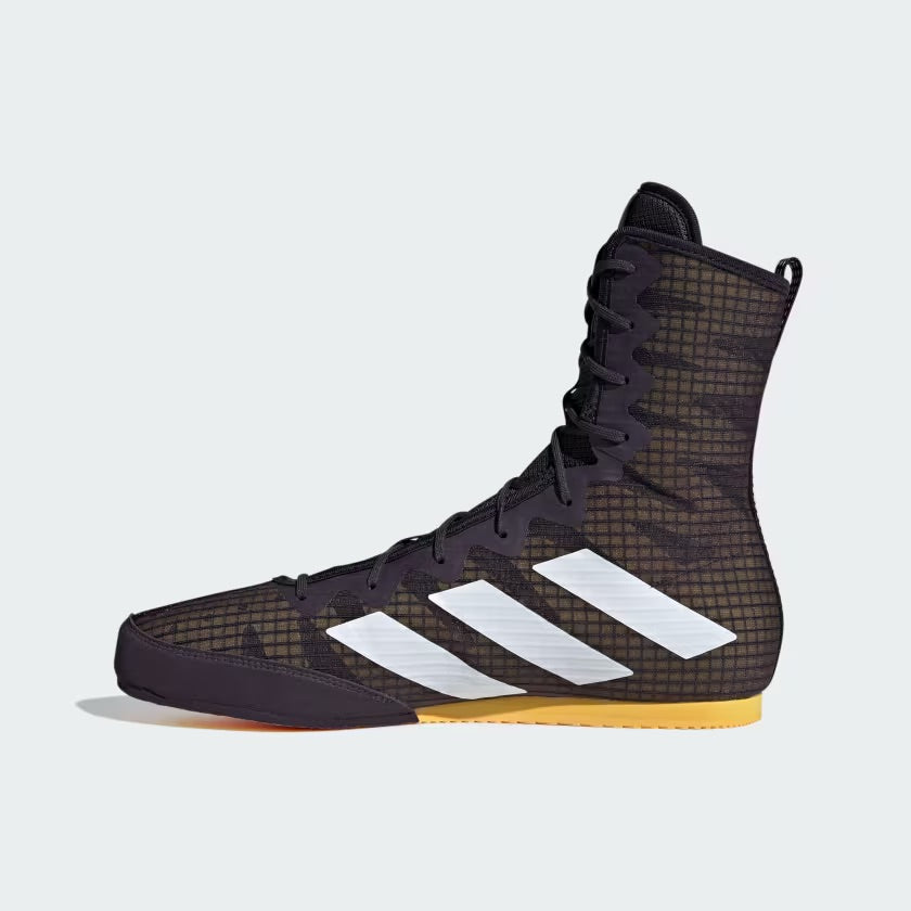 Chaussures de Boxe Anglaise Adidas Box Hog 4 - Aurora Black Cloud White Spark