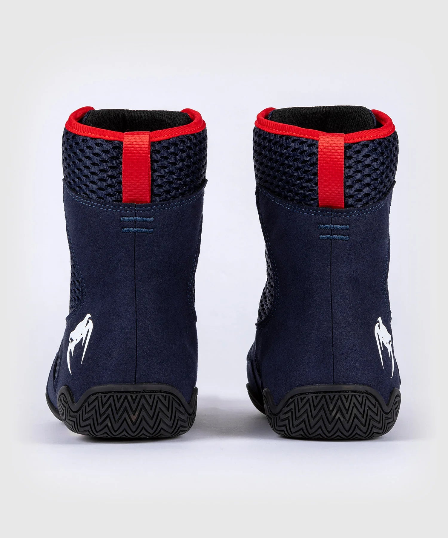 Chaussures de Boxe Venum Contender - Bleu Marine/Rouge