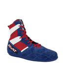 Chaussures Boxe Française Rivat Top Light Bleu Blanc Rouge