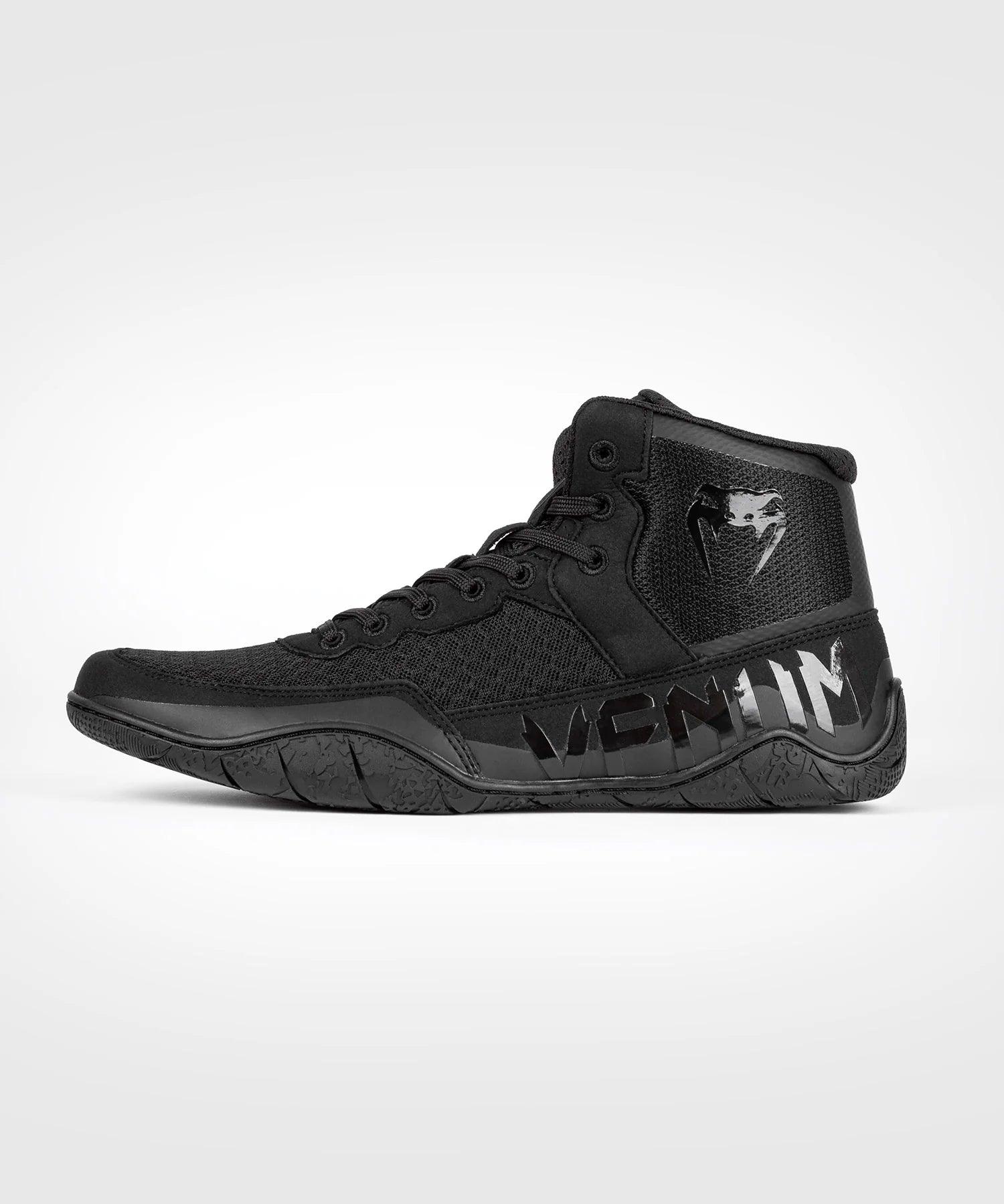 Chaussures de lutte Venum Elite - Noir/Noir