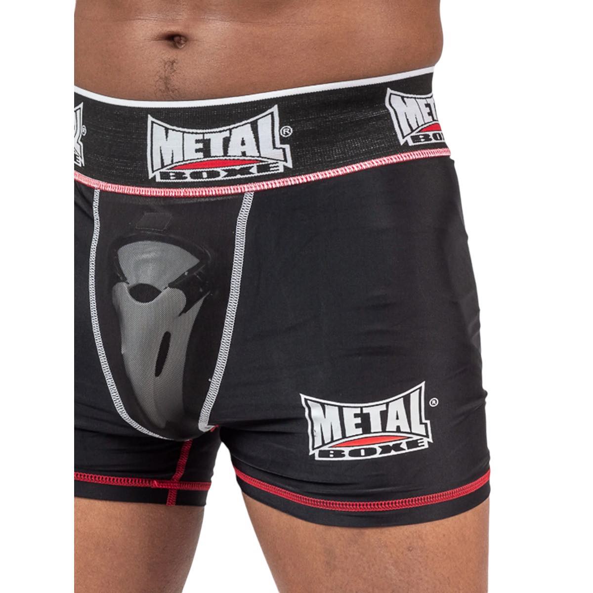 Coquille Shorty Extra Cup Metal Boxe OKO noir