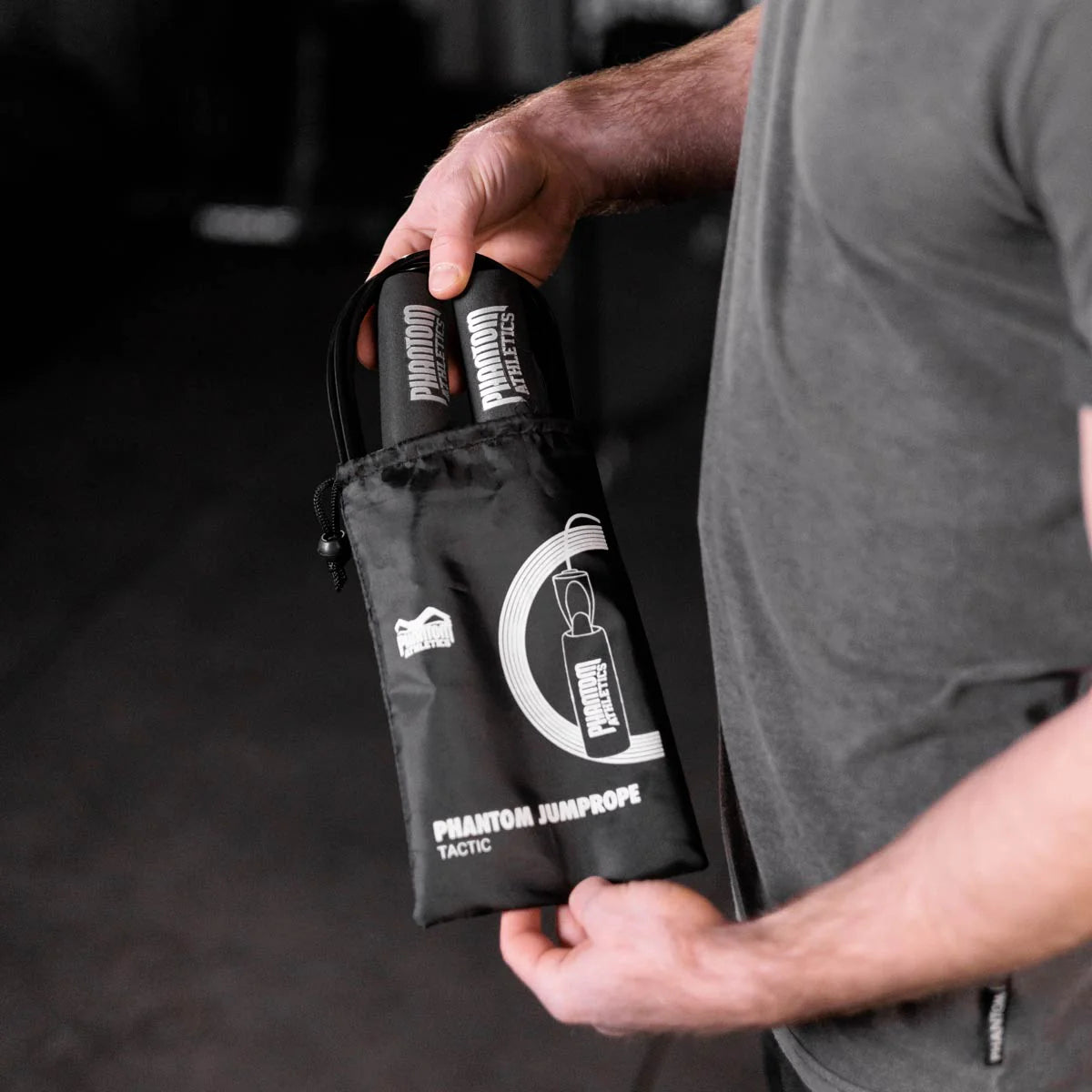 Corde à sauter Tactic - Phantom Athletics - Black
