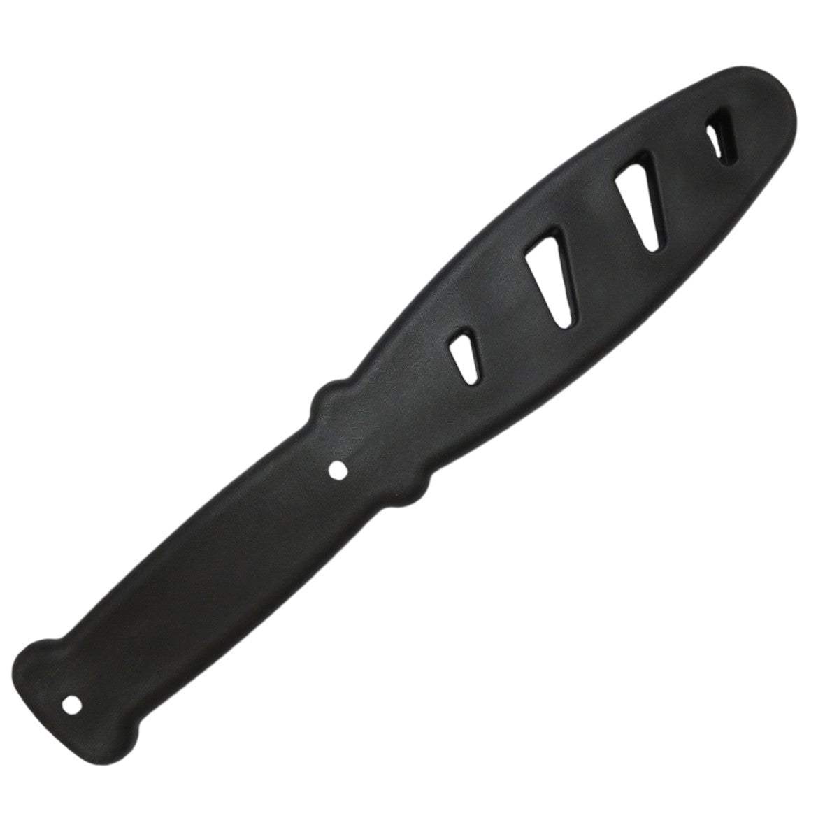 Couteau d'entraînement rigide Kwon en polypropylène noir pour self-défense et arts martiaux