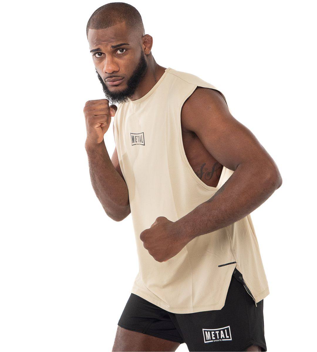 Débardeur Training Metal Boxe - MSTT301 Desert