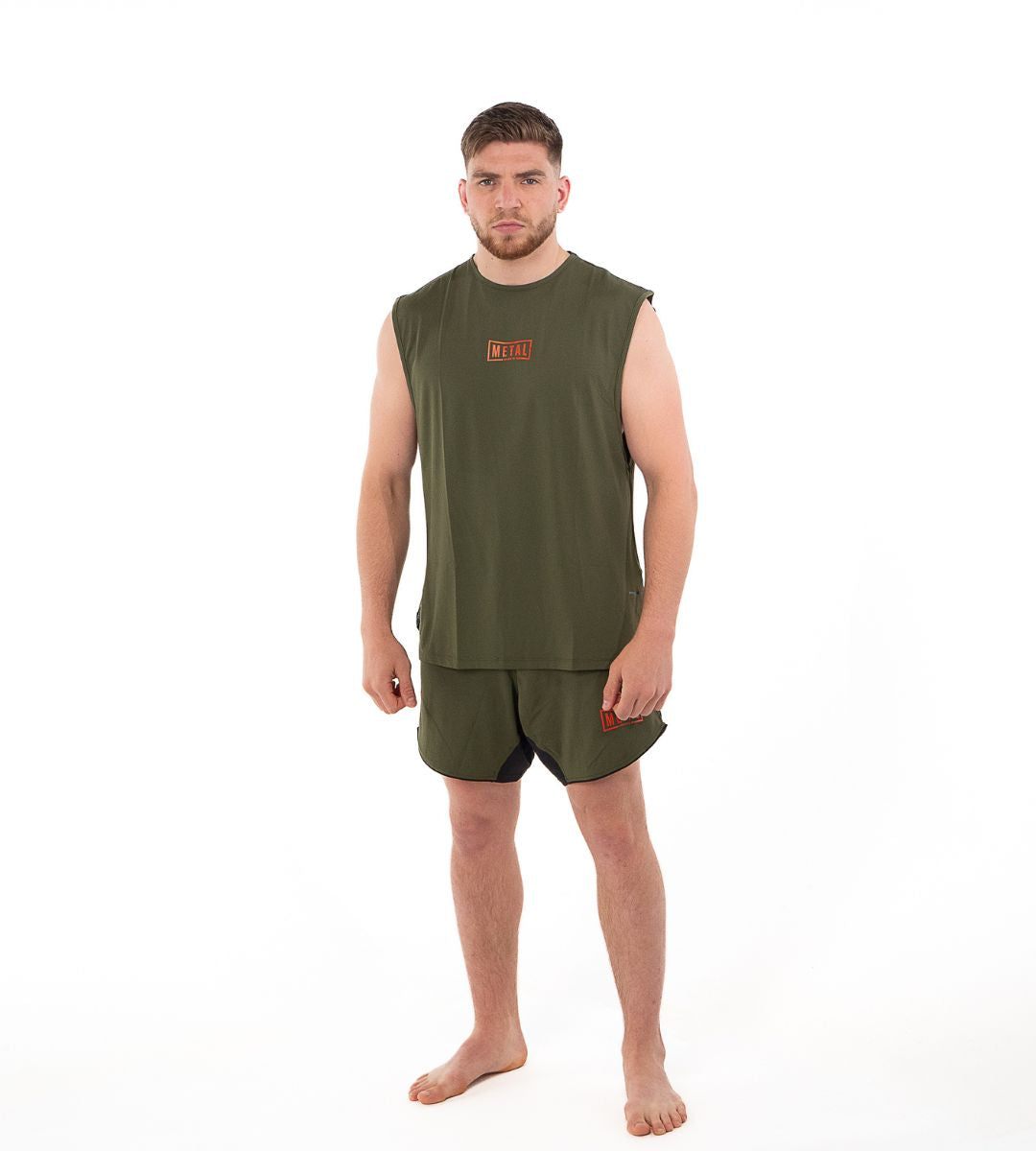 Débardeur Training Metal Boxe - MSTT301 Olive