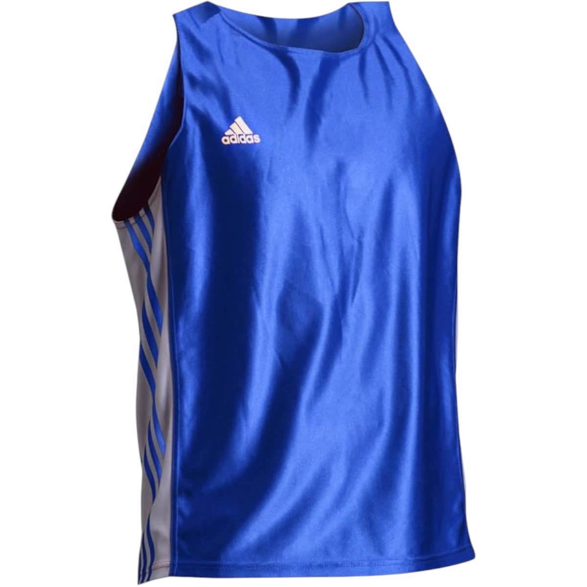 Débardeur de boxe amateur adidas club line bleu