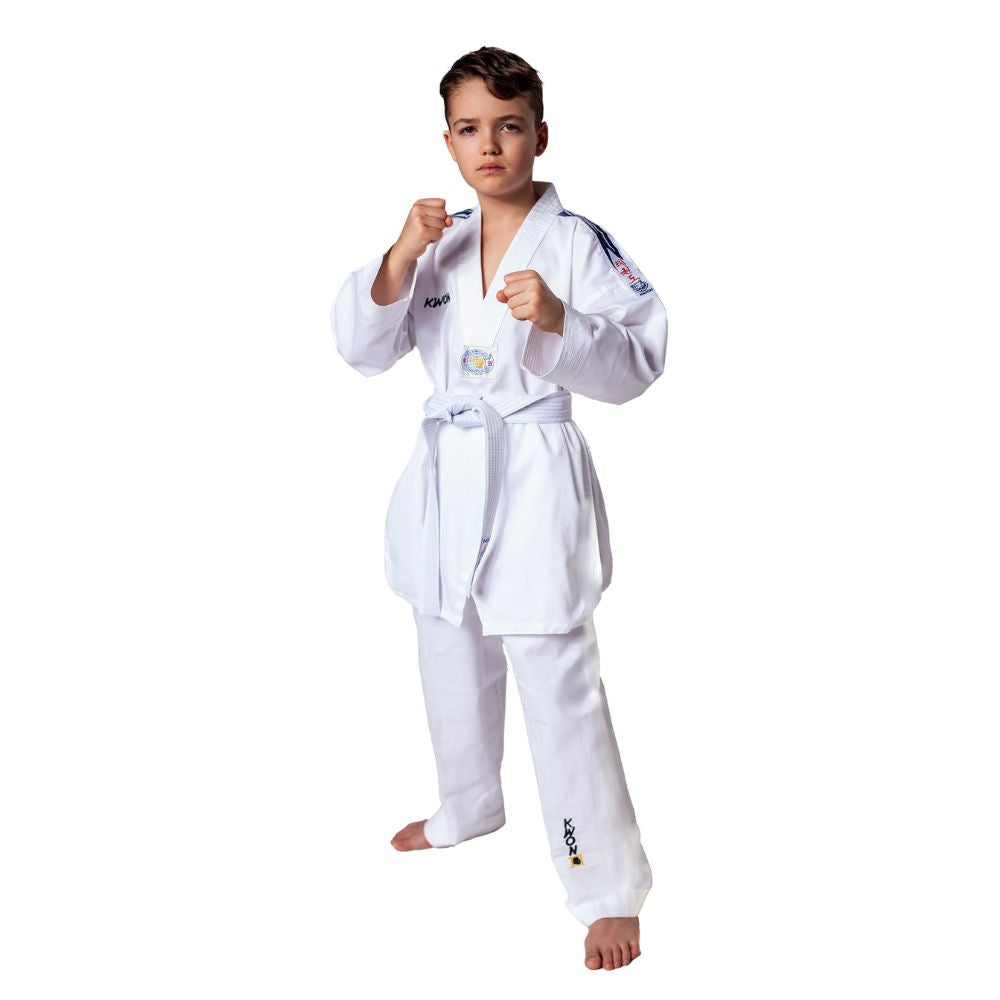 Dobok Taekwondo Kwon Clubline Blue Tiger