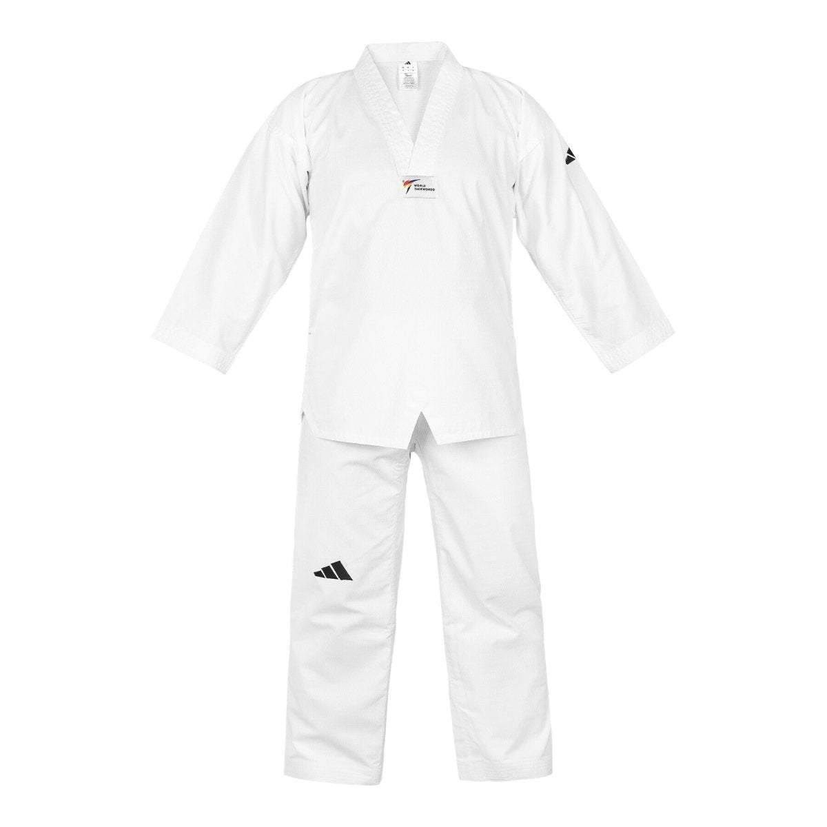 Dobok de Taekwondo débutant Adidas Col Blanc - (ADITS02)