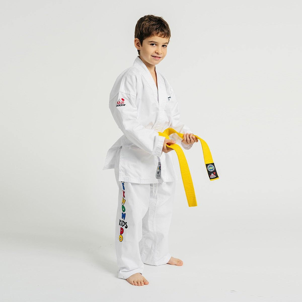 Dobok de Taekwondo ITF Kids FUJIMAE I Enfant - Col Blanc