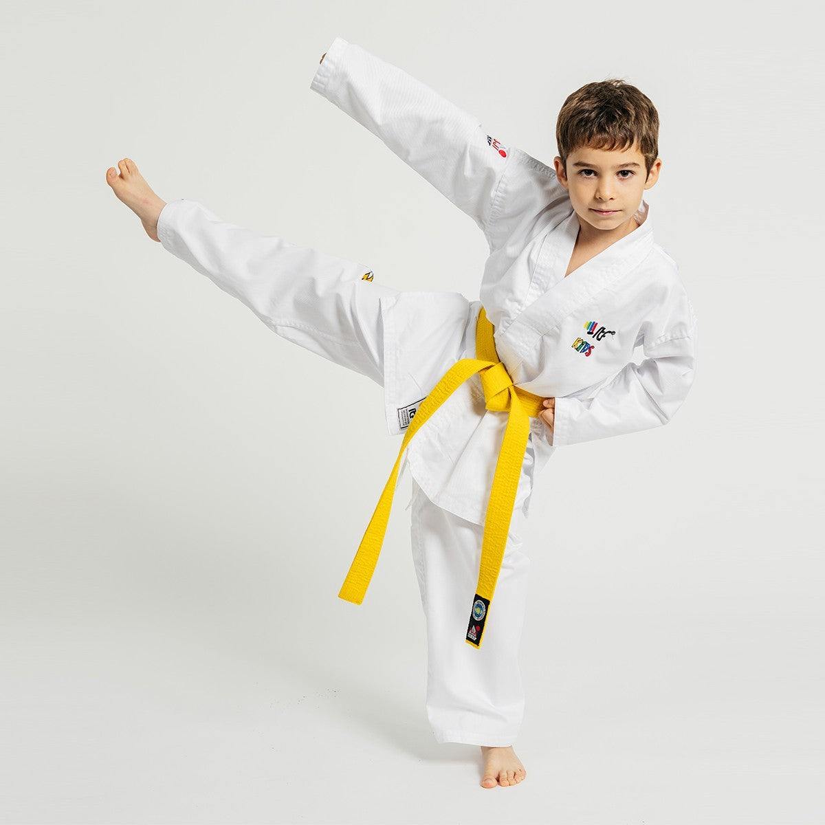 Dobok de Taekwondo ITF Kids FUJIMAE I Enfant - Col Blanc