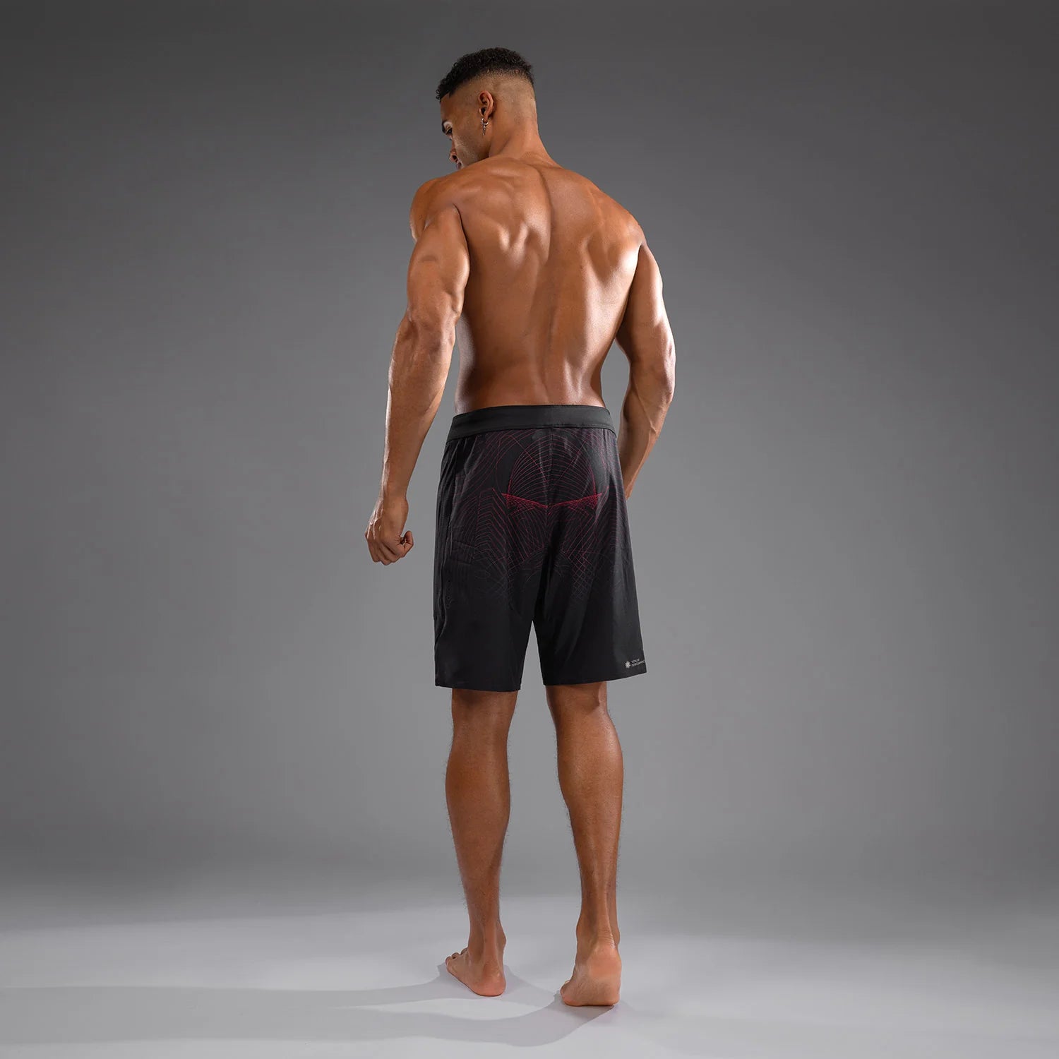 Fightshort Venum G-Fit Air - Noir/Rouge