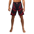 Fightshort Venum Matupa - Noir/Rouge/Argent MMA grappling