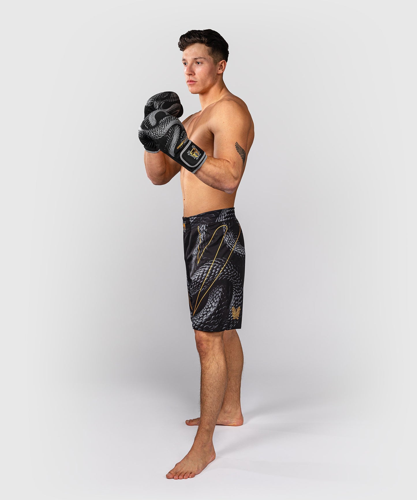 Fightshort Venum Matupa - Noir/Gris/Or