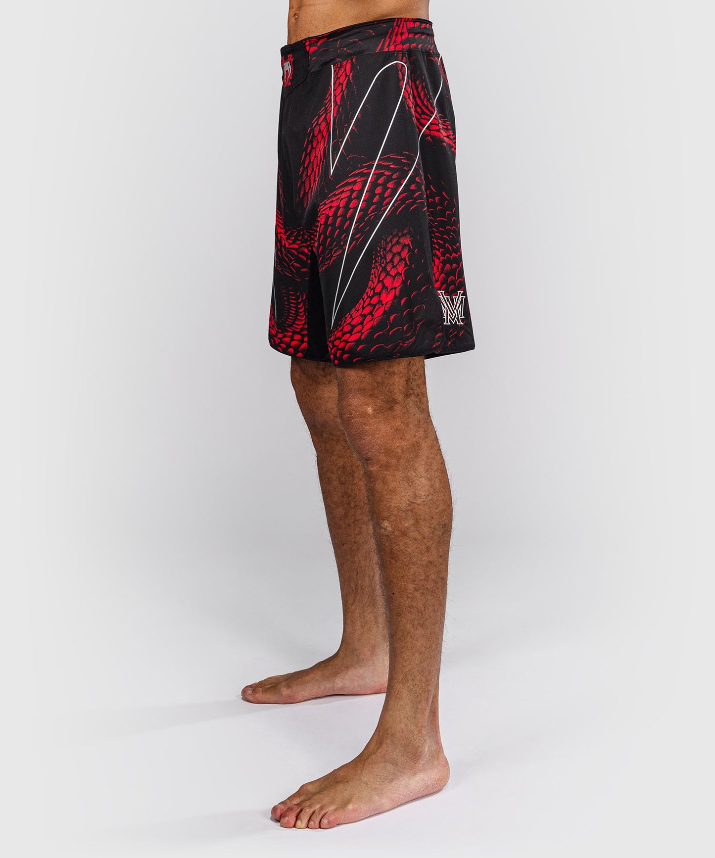 Fightshort Venum Matupa - Noir/Rouge/Argent