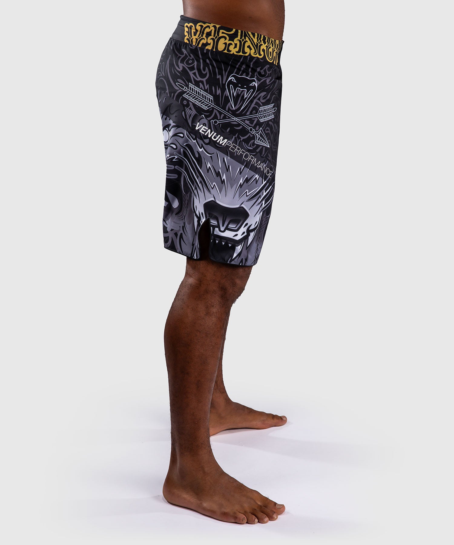 Fightshort Venum Wolf Atak - Noir/Gris
