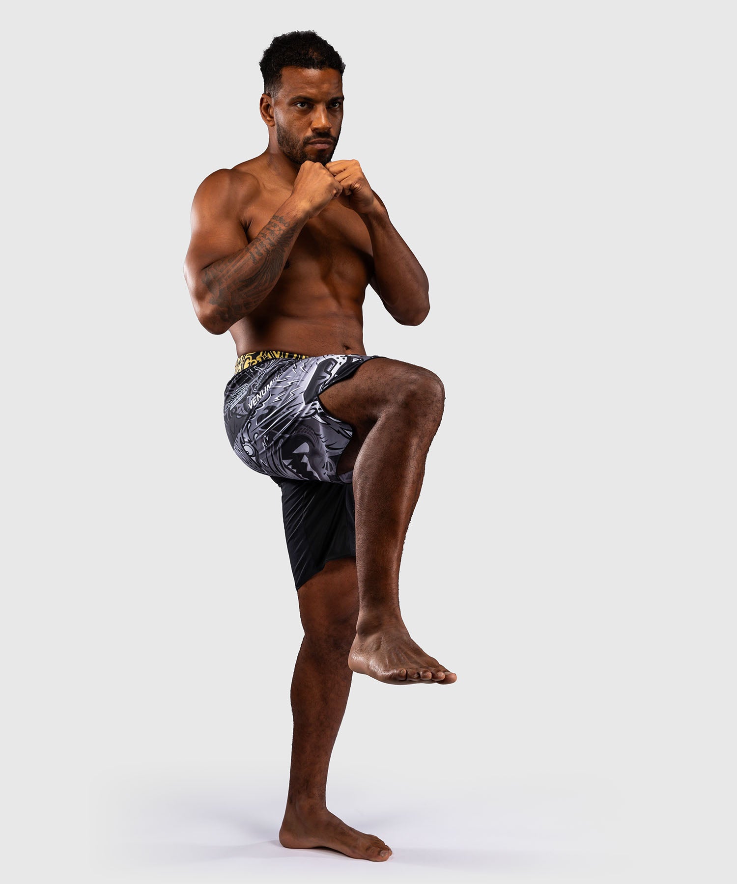 Fightshort Venum Wolf Atak - Noir/Gris