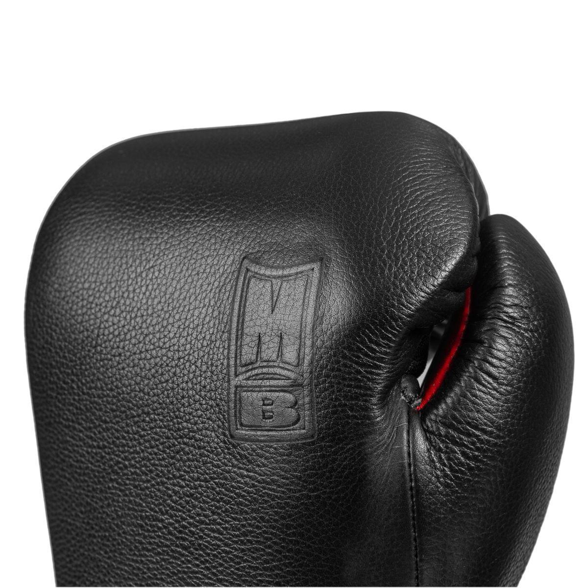 Gants de Boxe en cuir Metal Boxe Black Fight 10 Oz - Boutique des Arts Martiaux et Sports de Combat