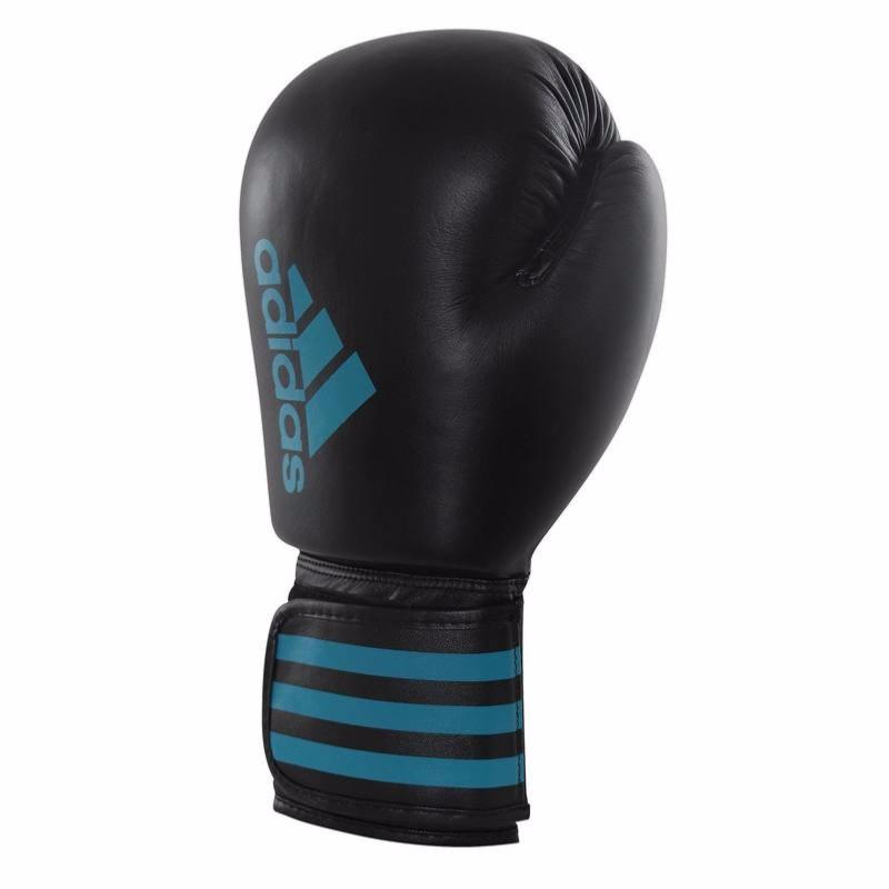 Gant de boxe en cuir Noir/Bleu Adidas (BC01W)