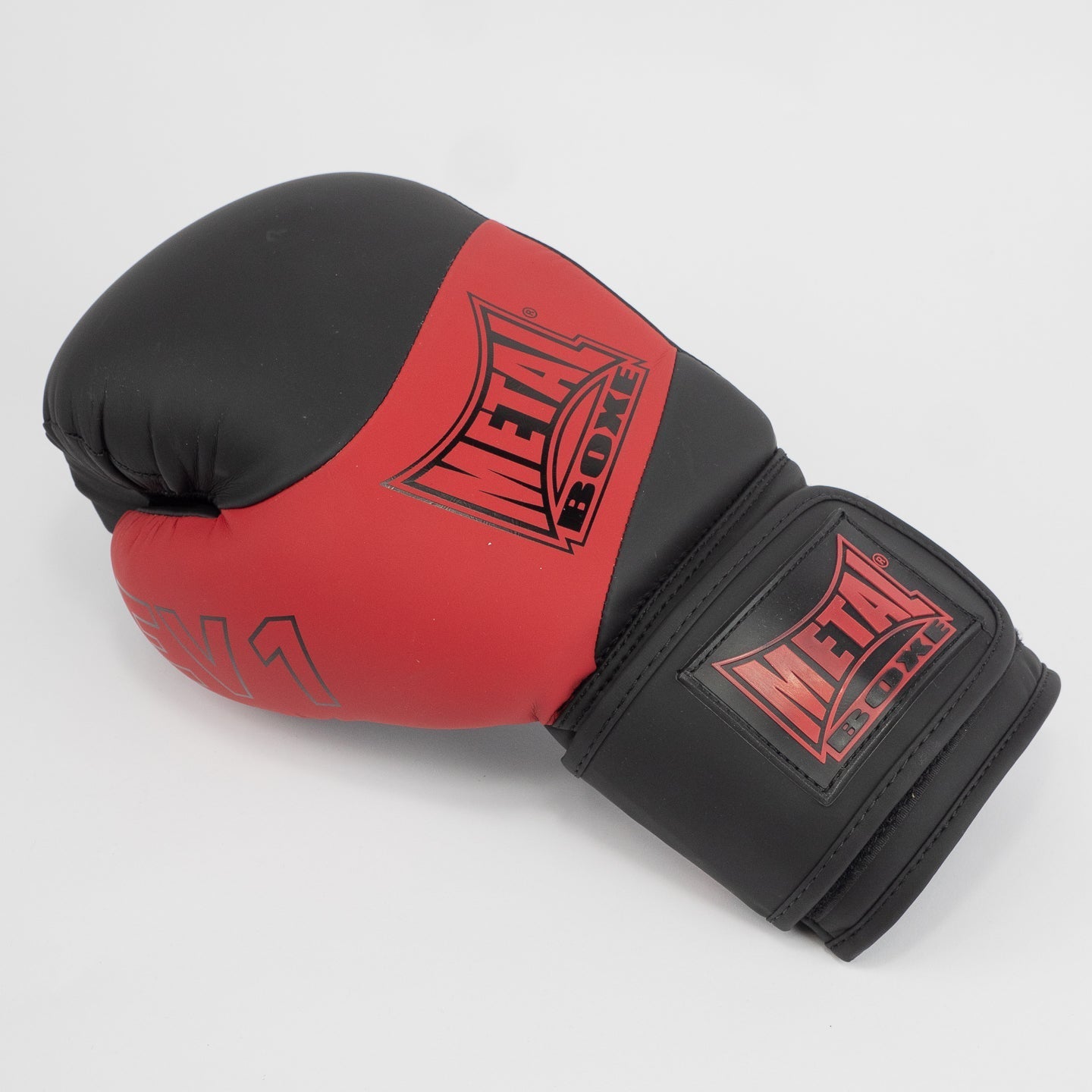 Gants de Boxe Metal Boxe EV1 - Noir/Rouge